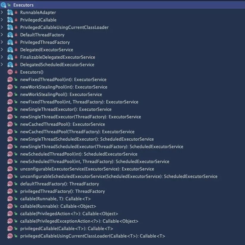 Executor框架及线程池总结