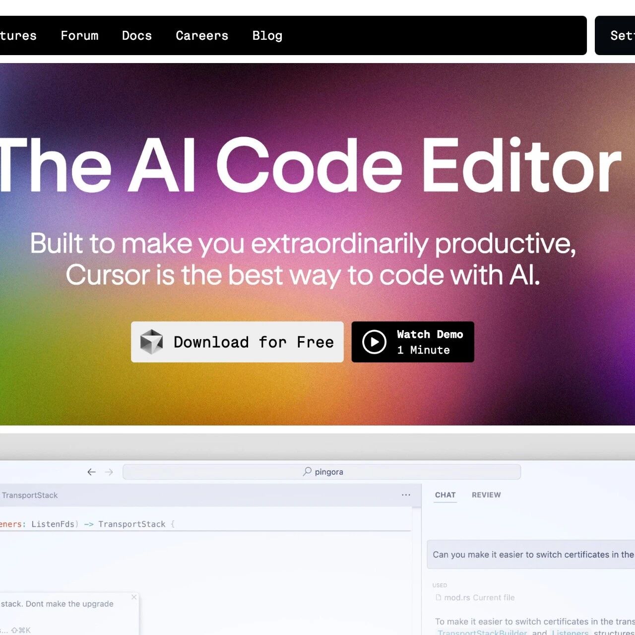 Cursor 一个真正让程序员产生危机感的 AI 编程工具